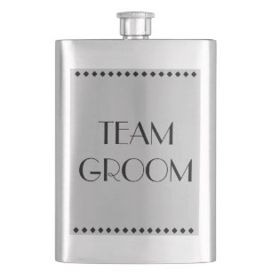 Team Groom Classic Flask Heupfles