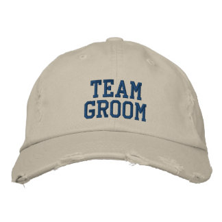 Team Groom Geborduurde Ball Pet