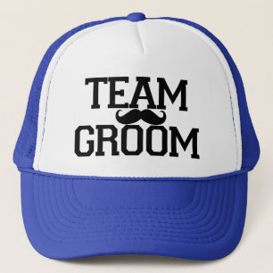 Team Groom Groomsmen snor pet