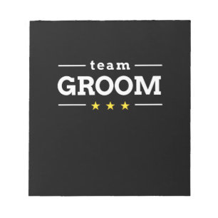 Team Groom Notitieblok