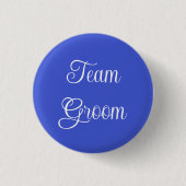 Team Groom Ronde Button 3,2 Cm (Voorkant)