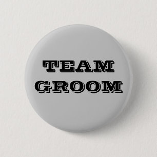 Team Groom Ronde Button 5,7 Cm