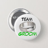 Team Groom Ronde Button 5,7 Cm (Voorkant /achterkant)