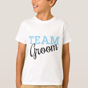 Team Groom script T-shirt