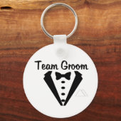 Team Groom Sleutelhanger (Voorkant)