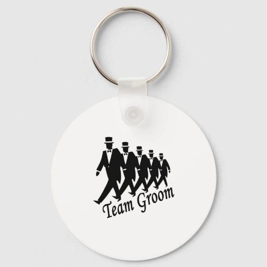 Team Groom Sleutelhanger (Voorkant)