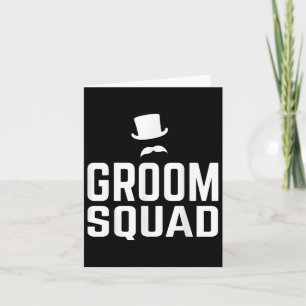 Team Groom Squad Huwelijk Bachelor Party Gift Marr Kaart