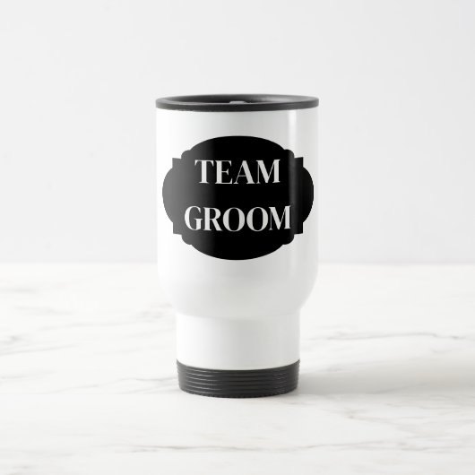 Team Groom Travel Mug Reisbeker (Center)