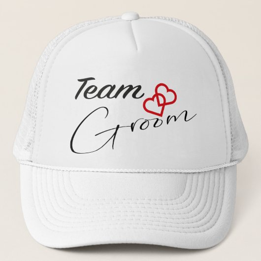 Team Groom  Trucker Pet (Voorkant)