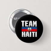 TEAM HAÏTI RONDE BUTTON 5,7 CM (Voorkant /achterkant)