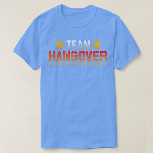 Team Hangover Bachelor Gift 2 T-shirt (Design voorkant)