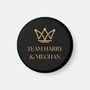TEAM HARRY & MEGHAN MET GOUDEN KROON MAGNEET