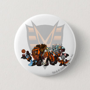 Team Haunted Bossen Group Ronde Button 5,7 Cm