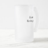 Team Heidegger Matglas Bierpul (Voorkant rechts)