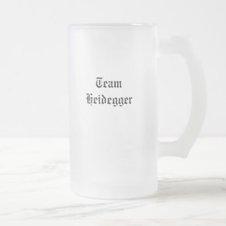 Team Heidegger Matglas Bierpul