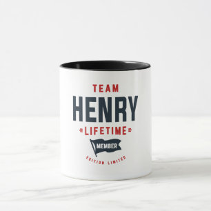 Team Henry Lifetime Member Grappige naam Henry Mok