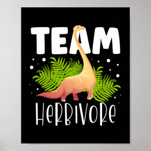 Team Herbivoor Brachiosaurus Dinosaur Toekomst Pal Poster