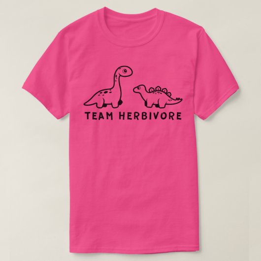 Team Herbivore 2 T-shirt (Design voorkant)