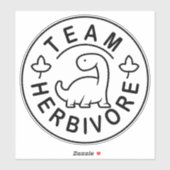 Team Herbivore Sticker (Vel)