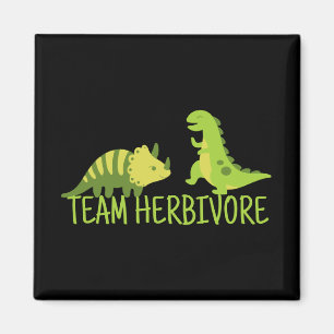 Team Herbivore Vegan Magneet