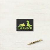 Team Herbivore Vegan Post-it® Notes (Op bureau)