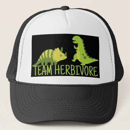 Team Herbivore Vegan Trucker Pet (Voorkant)