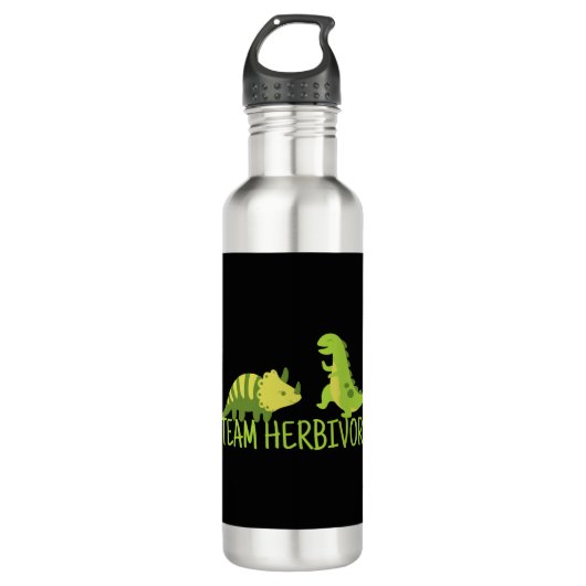 Team Herbivore Vegan Waterfles (Voorkant)