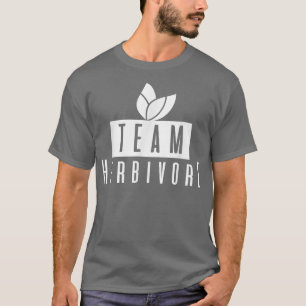 Team Herbivore Vegetarian Gift Funny Vegan Vegetar T-shirt