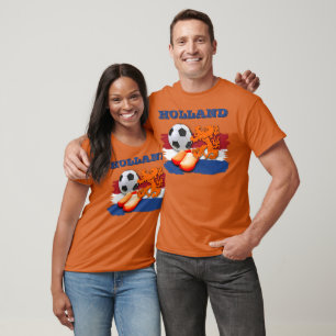 Team Holland Nederland Voetbalfan Oranje T-shirt