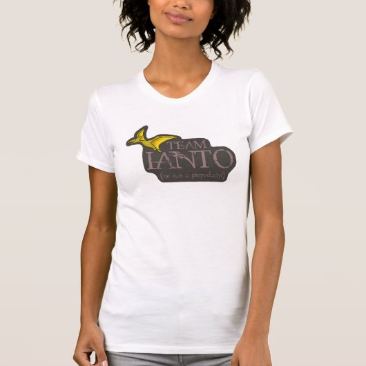 Team Ianto- Pterodactyl T-shirt (Voorkant)
