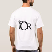 Team ICR (Wit) T-shirt (Achterkant)