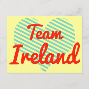 Team Ierland Briefkaart