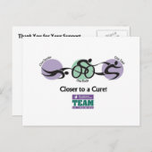 Team in opleiding Dank u Briefkaart (Voorkant / Achterkant)