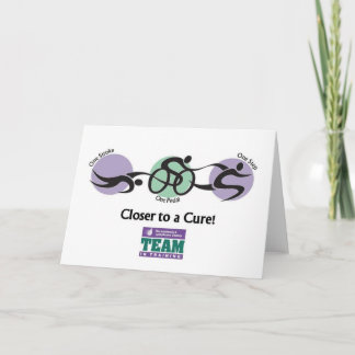 Team in Training Folded Card Kaart