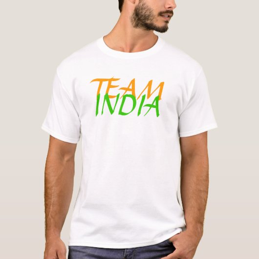 TEAM INDIA T-SHIRT (Voorkant)