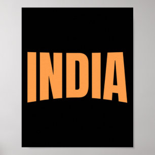 Team India Wereld Cricket Cup Fan Jersey 1 Poster
