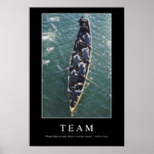 Team: Inspirerend prijsopgave 1 Poster (Voorkant)