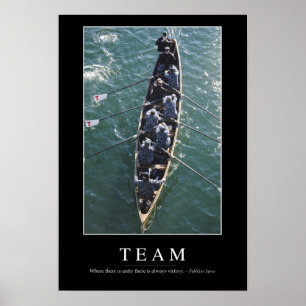 Team: Inspirerend prijsopgave 1 Poster