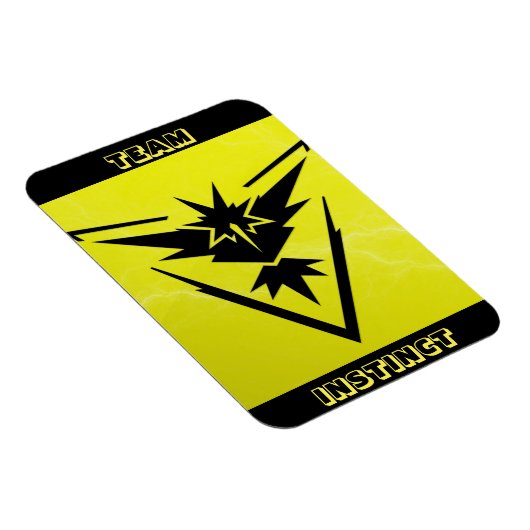 Team Instinct POGO Raid Car Magnet (Côté Droit)