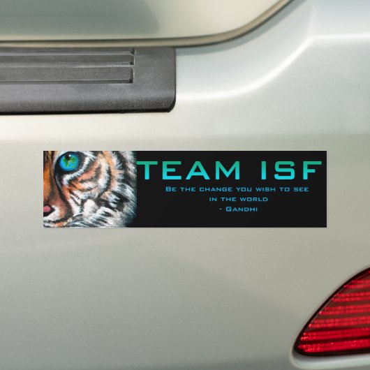 Team ISF-Bumpersticker Bumpersticker (Op auto)