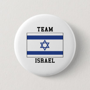 Team Israel Ronde Button 5,7 Cm