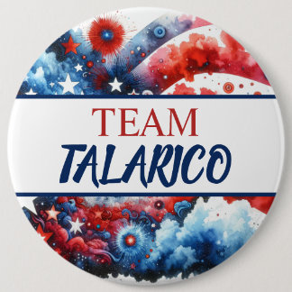 Team James Talarico van Jumbo-formaat voor Preside Ronde Button 6,0 Cm