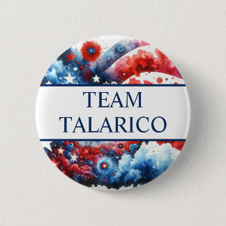 Team James Talarico voor President Ronde Button 5,7 Cm