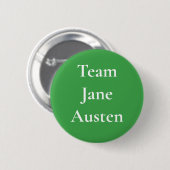 Team Jane Austen Ronde Button 5,7 Cm (Voorkant /achterkant)