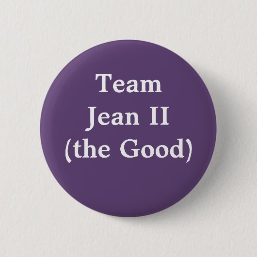 Team Jean II (de Goede) Ronde Button 5,7 Cm (Voorkant)