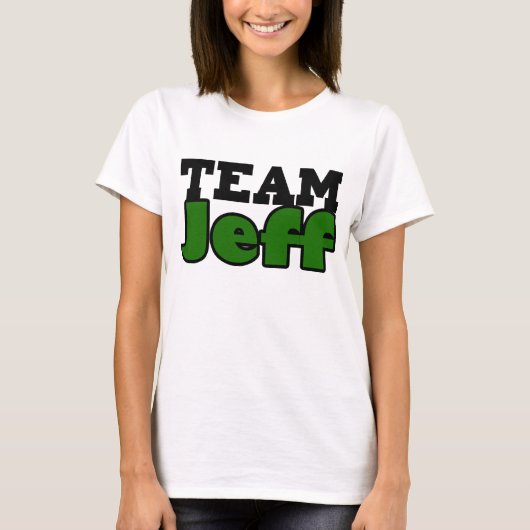 Team Jeff T-shirt (Voorkant)