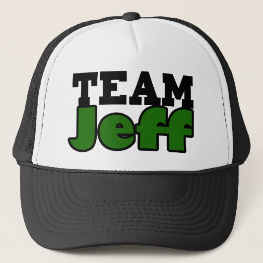 Team Jeff Trucker Pet (Voorkant)