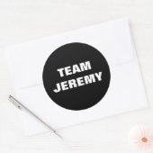 Team Jeremy Stickers (Envelop)