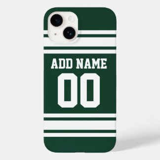 Team Jersey met de Naam en het Aantal van de Douan Case-Mate iPhone 14 Hoesje