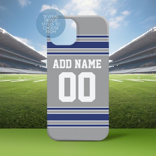 Team Jersey met de Naam en het Aantal van de Douan Case-Mate iPhone Case